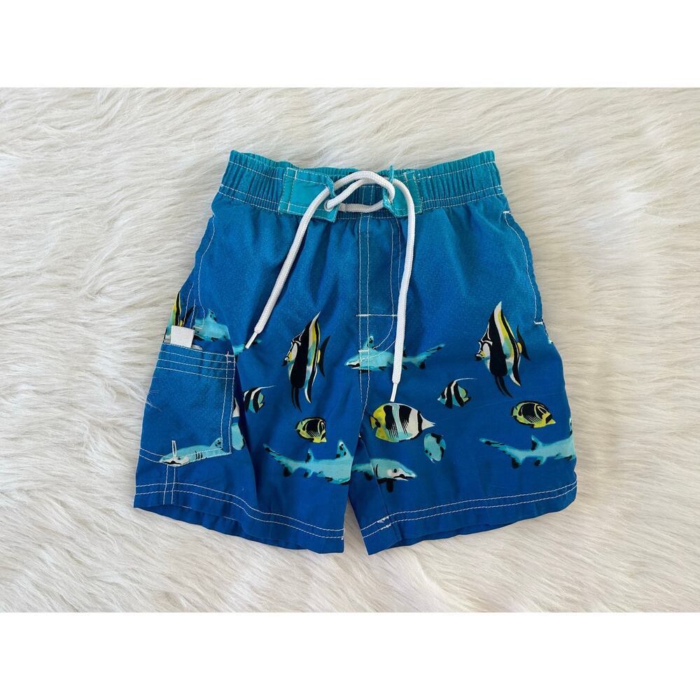 Toddler Boy Bundle Swim Shorts Trunks Cat & Jack Utobia Okaku Surf Size 3T 2T - Picture 5 of 10